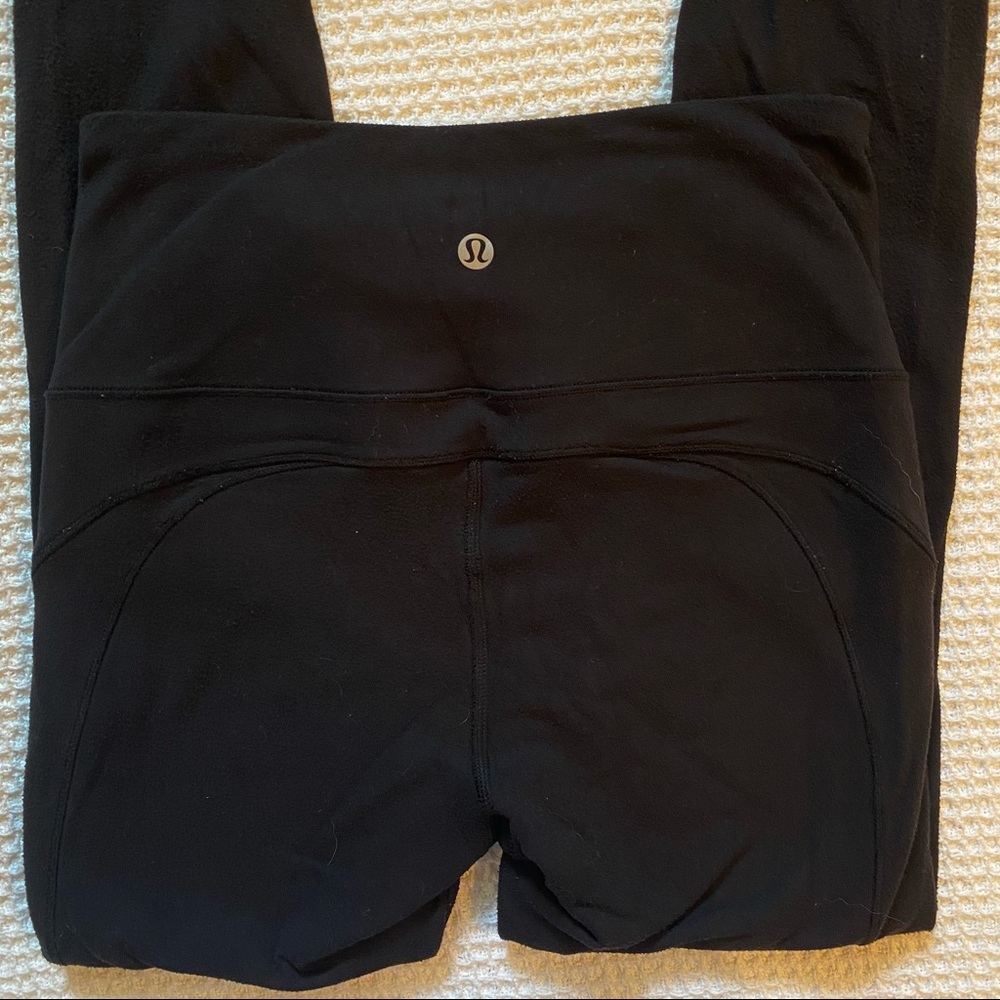 Lululemon running leggings, size 4